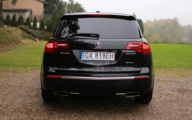 Acura MDX cena 68800 przebieg: 218000, rok produkcji 2011 z Gdynia małe 379